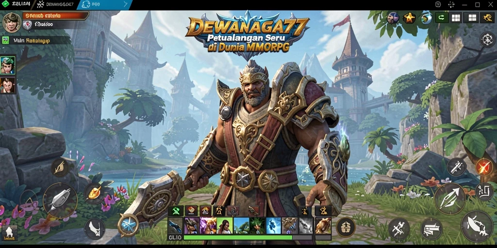 Gameplay seru di DEWANAGA77 dengan pertarungan epik.