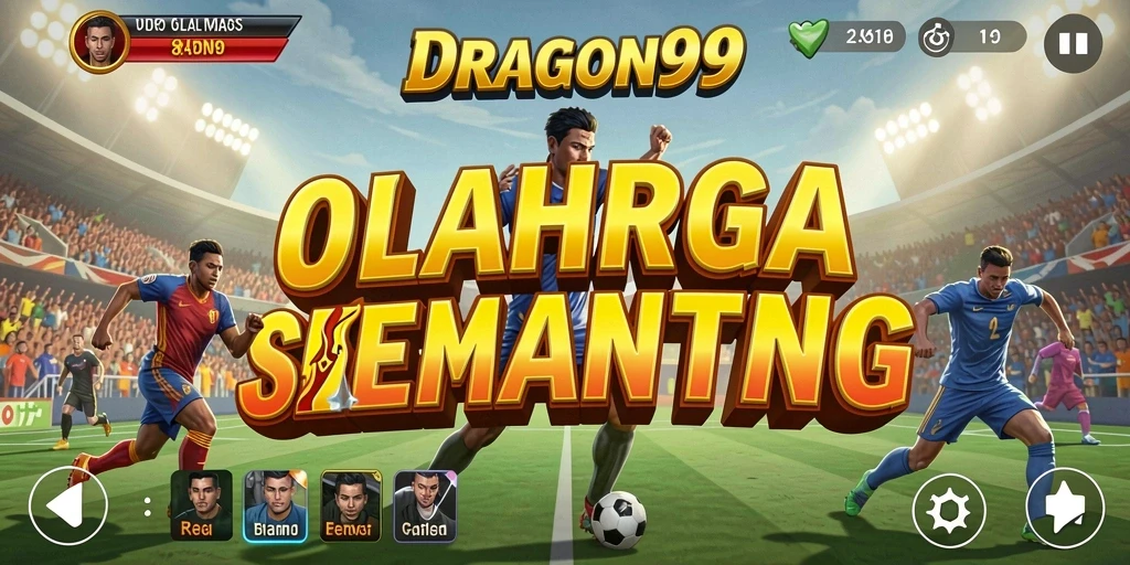 Tampilan gameplay <strong>DRAGON99</strong> menampilkan aksi olahraga yang seru dan mendebarkan.