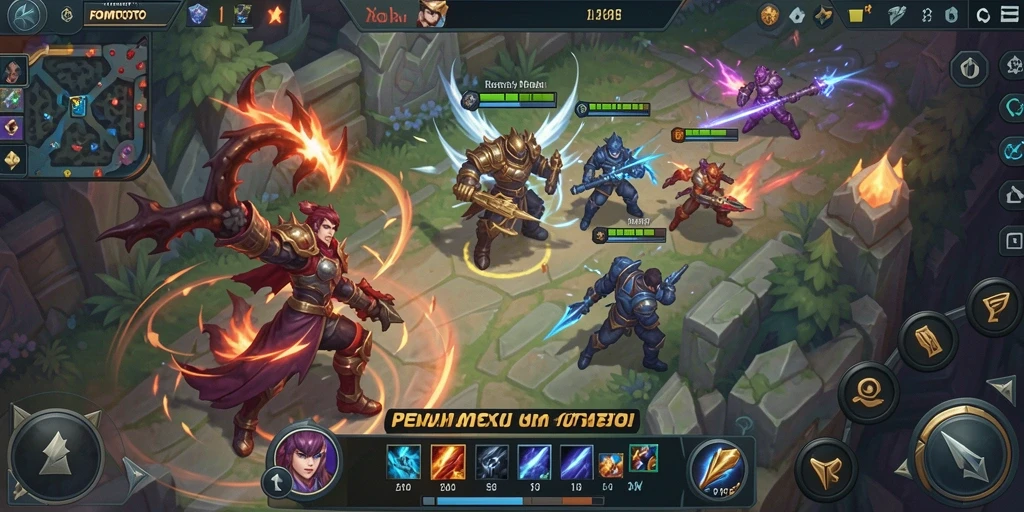 Tangkapan layar gameplay <strong>FOMOTOTO</strong> yang seru dan dinamis.