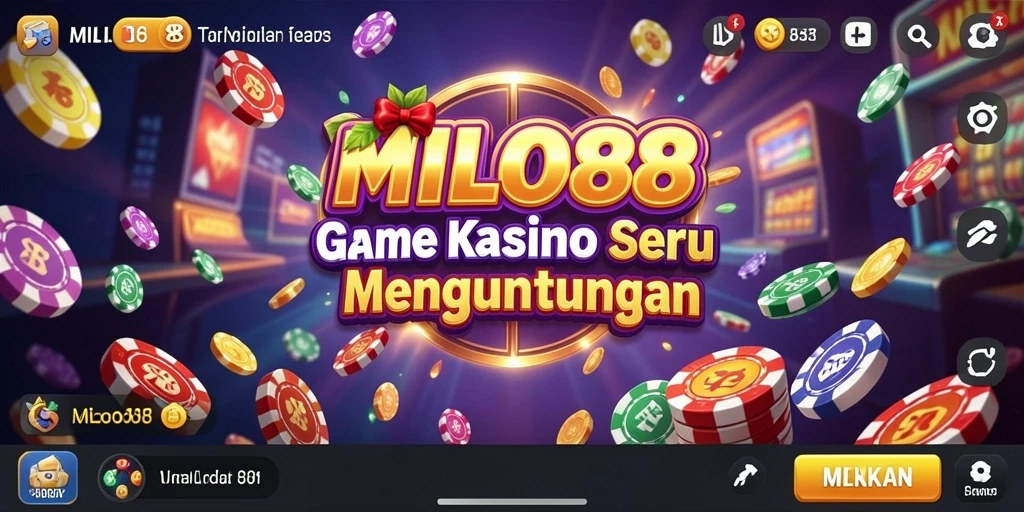 Tampilan menarik dari gameplay <strong>MILO88</strong> di Kasino.