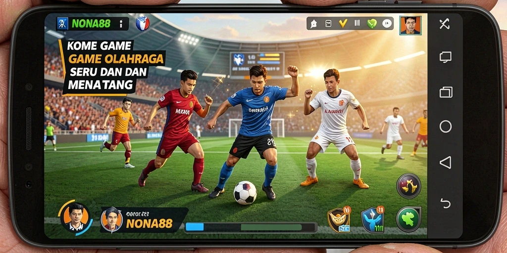 Screenshot gameplay NONA88 yang menampilkan aksi olahraga seru.
