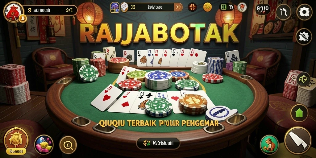 Tampilan menarik dari gameplay RAJABOTAK yang menegangkan.