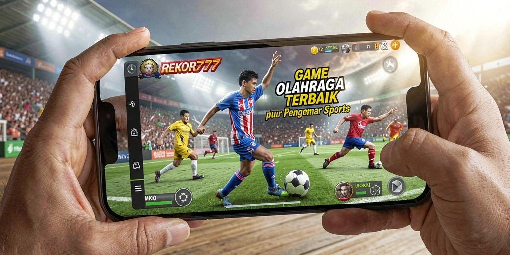 Tampilan gameplay seru dalam REKOR777 dengan aksi olahraga yang menegangkan.