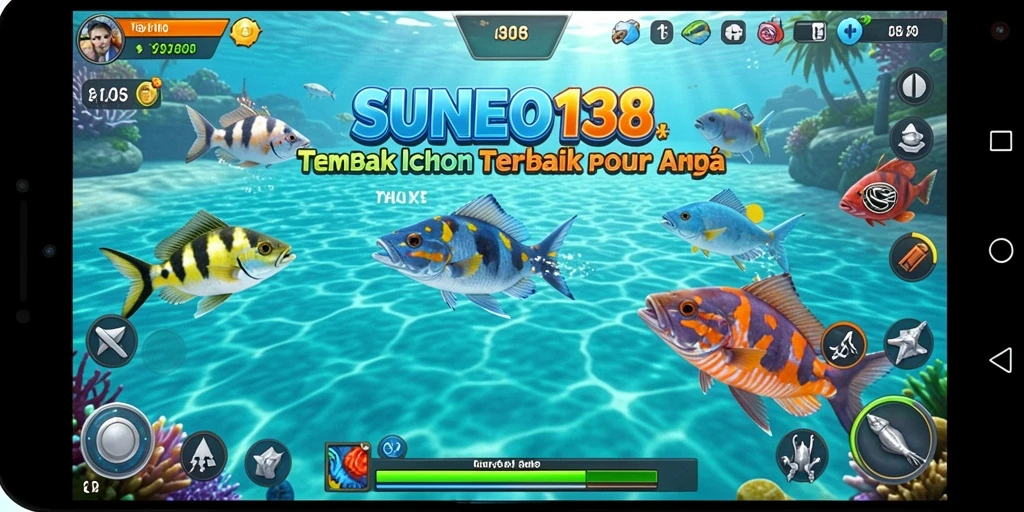 Tampilan gameplay SUNEO138 yang seru dan penuh aksi Tembak Ikan.