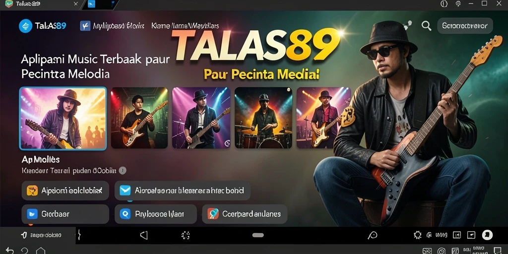 Screenshot utama TALAS89 menampilkan gameplay interaktif yang menyenangkan.