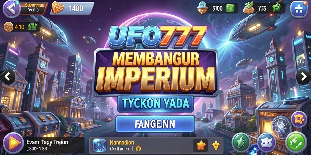 Tangkapan layar utama UFO777 menampilkan gameplay seru Tycoon yang menarik.