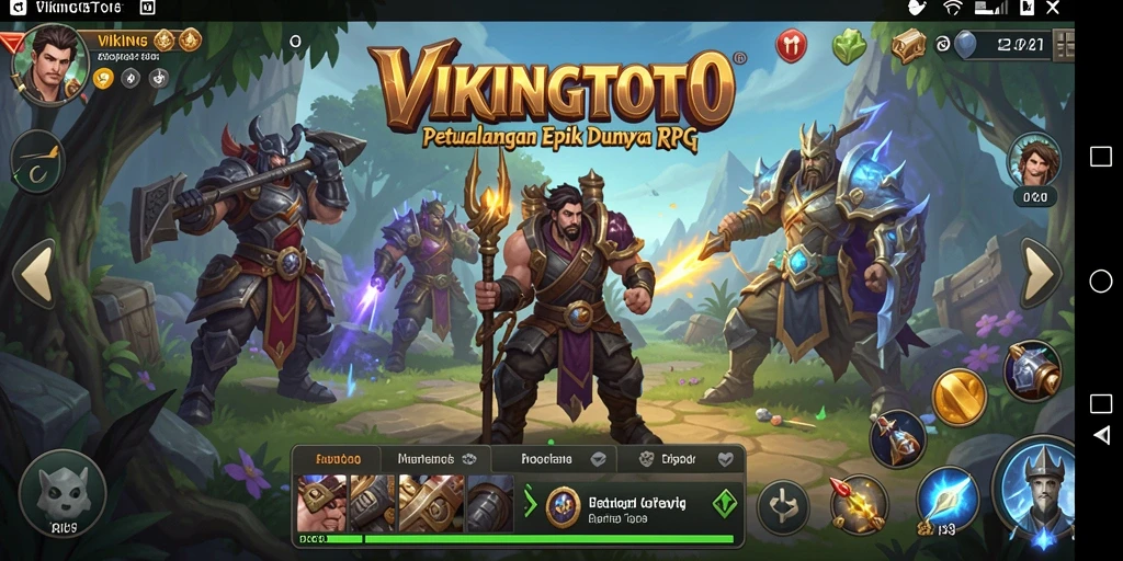 Tangkapan layar gameplay VIKINGTOTO yang mendebarkan dan penuh aksi.