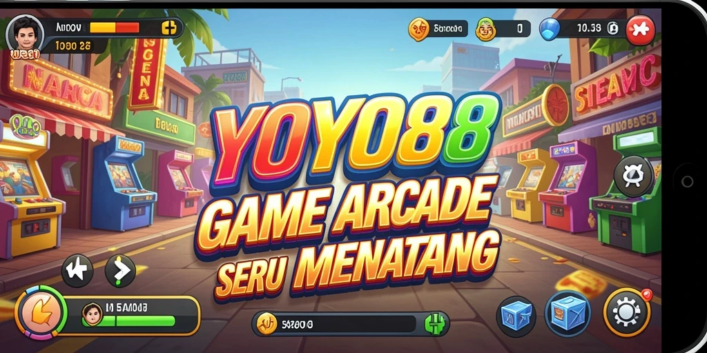 Screenshot gameplay YOYO88 yang penuh aksi seru.